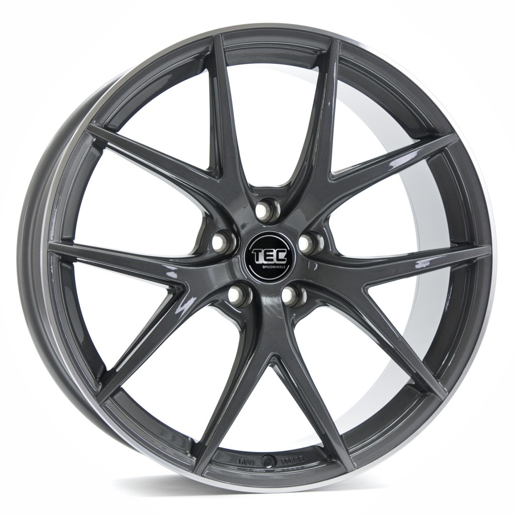 Tec Speedwheels GT6 Ultralight Alufelge Anthrazit/ Grau