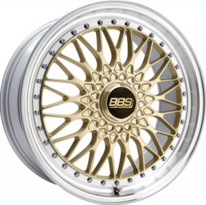 Flow Forged Felgen - BBS Super RS goldFelge diagedr.