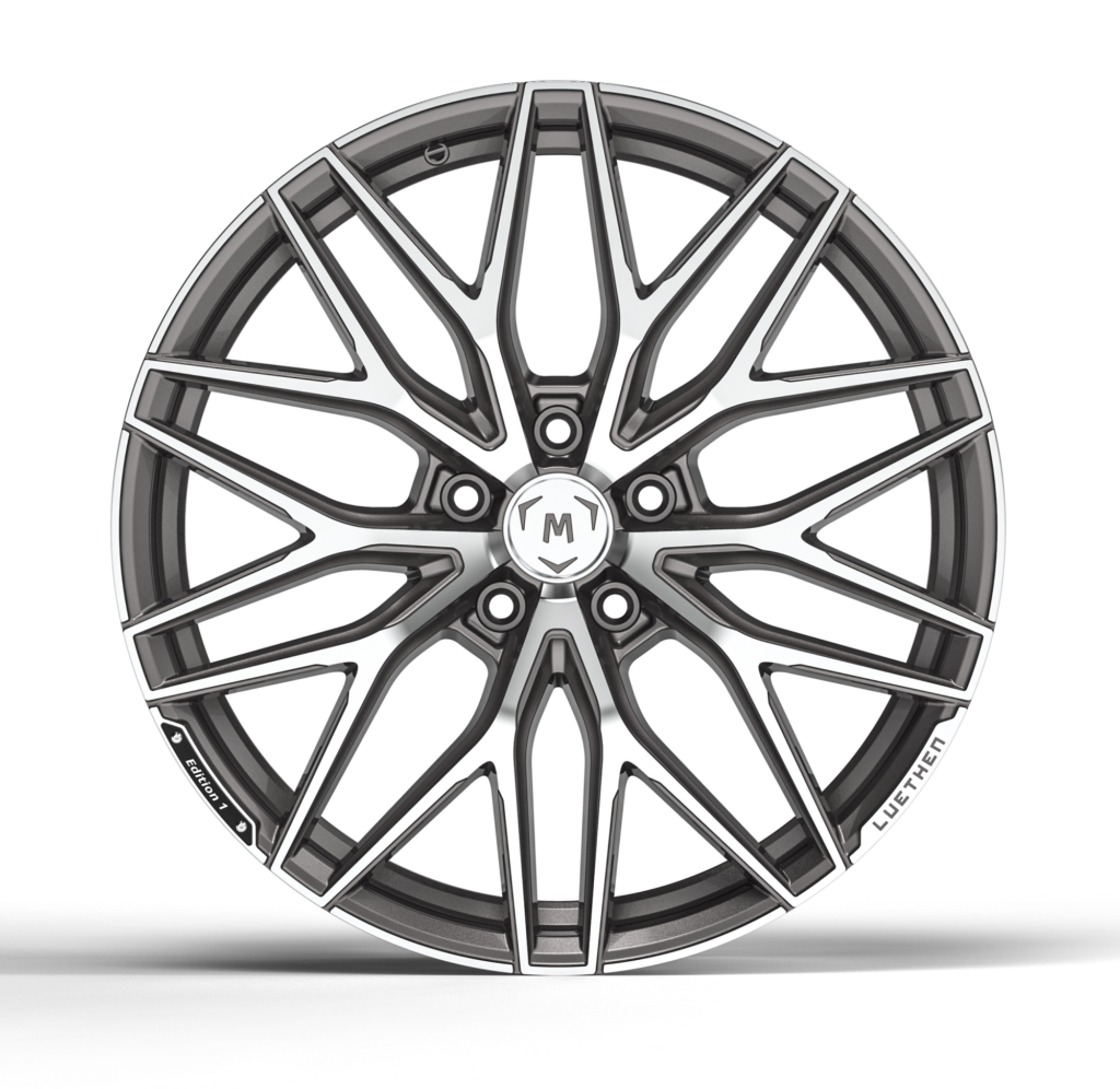 Luethen Motorsport - LUETHEN Edition 1 FlowForgedPlatinum Polished Anthrazit Poliert