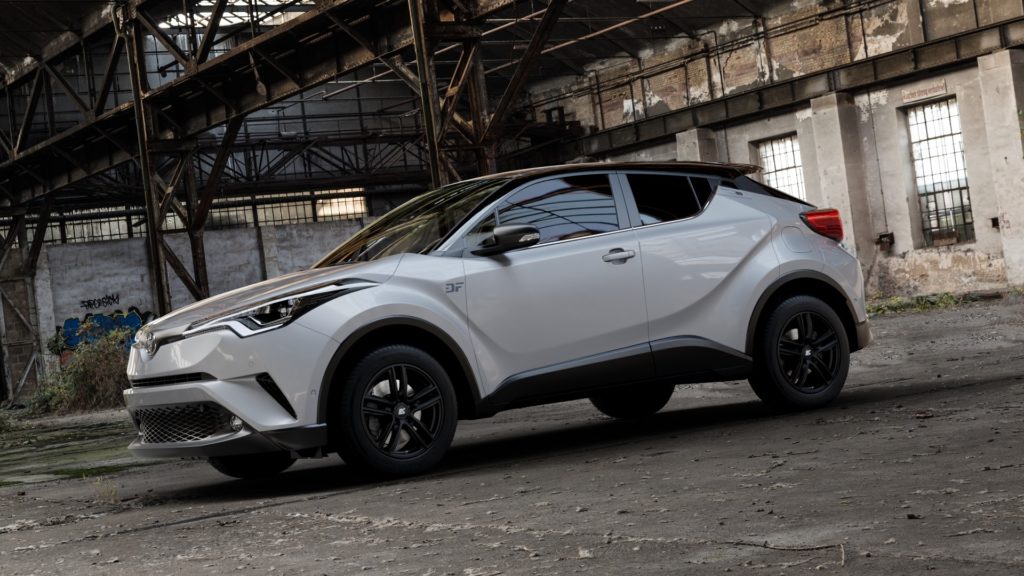 Schwarze Kompletträder 2020 - RC DESIGN RC27 SCHWARZ-MATT LACKIERT auf Toyota C-HR