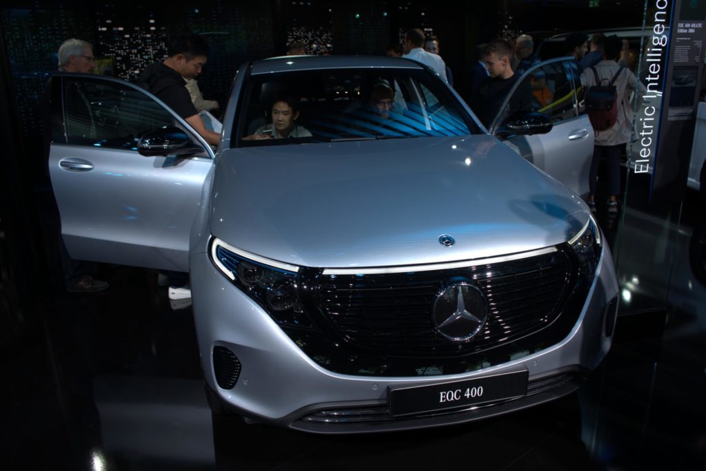Neue Elektroautos 2019 2020 - Mercedes EQC 400 auf der IAA 2019