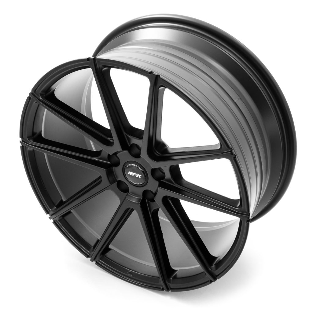 Konkave Felgen - RFK Wheels GLS302 Satin Black Alufelgen 19 Zoll