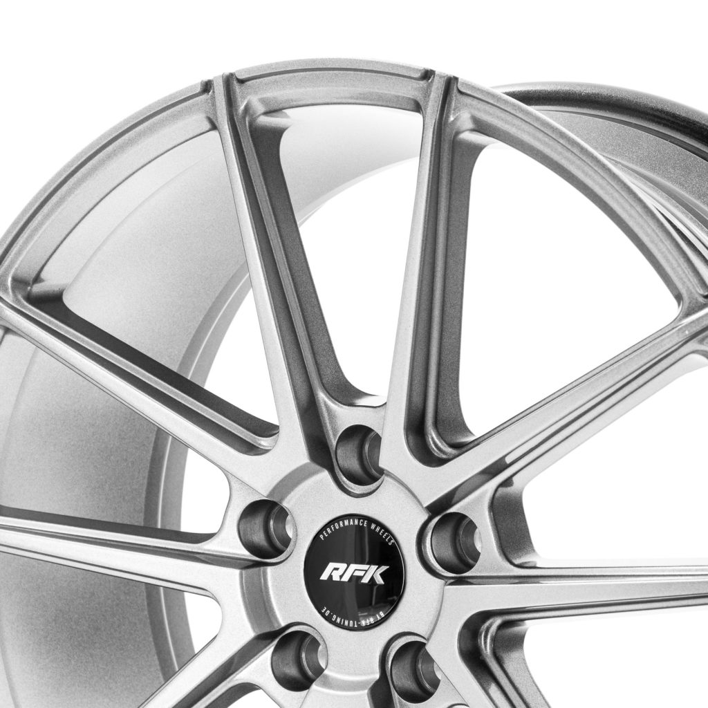 Konkave Felgen - RFK Wheels GLS302 Sparkling Silver Alufelgen 19 Zoll